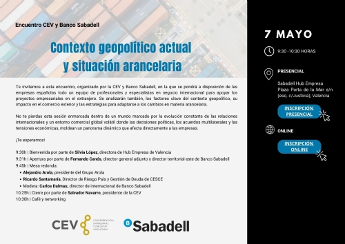 Encuentro CEV y Banco Sabadell: 