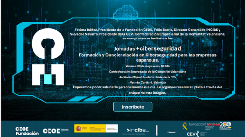 Jornada CEV:  Ciberseguridad. 30 de mayo de 2025