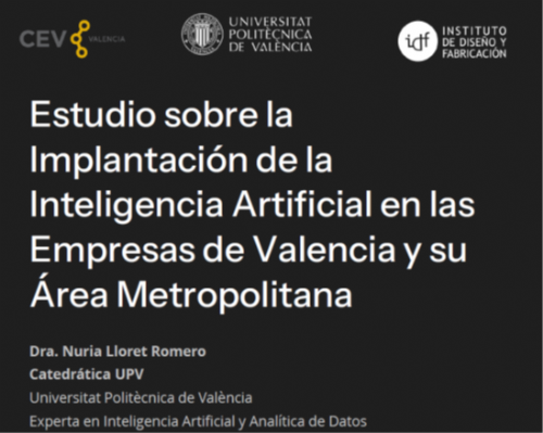 Encuesta Implantaci�n IA en empresas valencianas. CEV y UPV