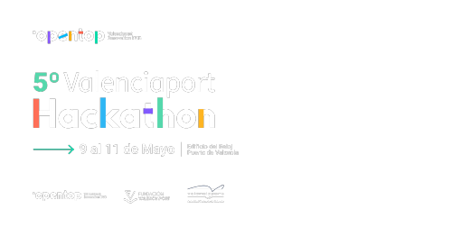 Invitacin a 5 Edicin Valenciaport Hackathon. 9 a 11 Mayo 2025.