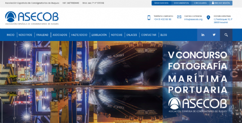 V CONCURSO FOTOGRAFIA MARITIMO PORTUARIA. ASECOB